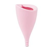 Lily Cup A und B INTIMINA Menstruationstasse: Lässt sich so dünn zusammenrollen wie ein Tampon (verschiedene Größen)